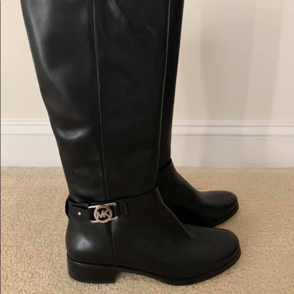 Michael Kors never worn leather boots